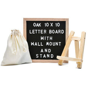 Changeable Felt Letter Board 10X10 menu board